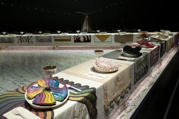 The Dinner Party by Judy Chicago Photo: JongHeon Martin Kim via Brooklyn Museum